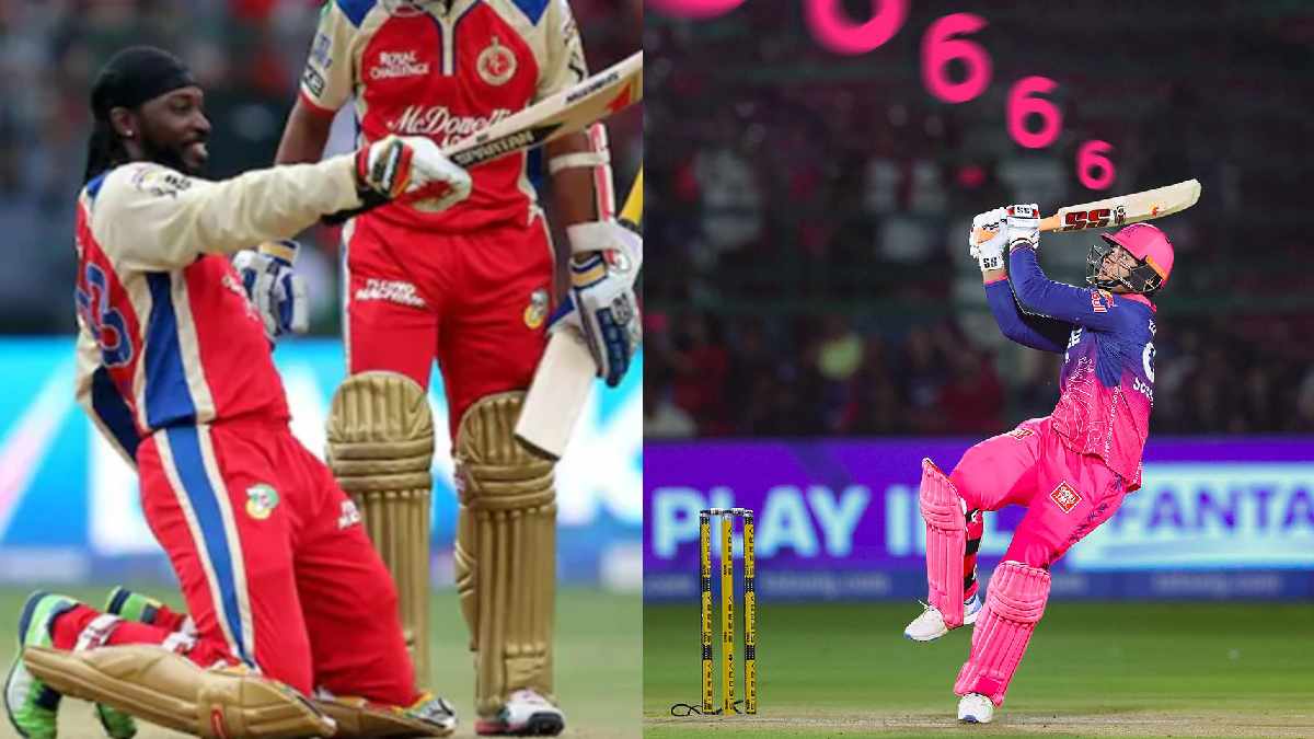 How Many Sixes Vaibhav Sooryavanshi need to Break Chris Gayle most six in Single IPL Season
