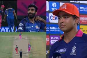 Vaibhav Sooryavanshi Statement on Bumrah Hazlewood Said i play the ball not look at bowler RR vs rcb IPL 2026