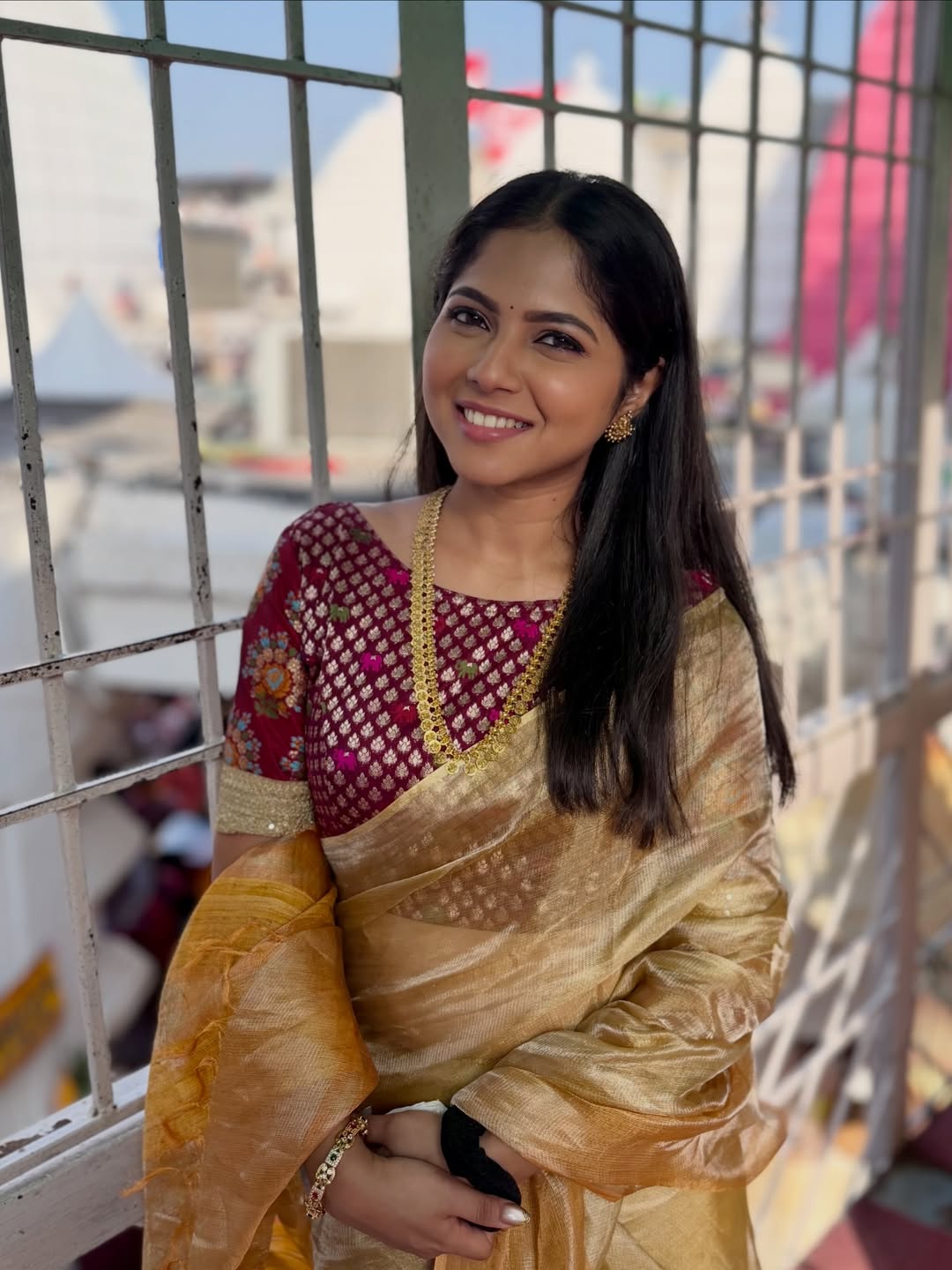Vijaya Babar At Baba Baidyanath Temple Deoghar