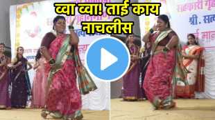 jhumka gira re song woman dance viral video