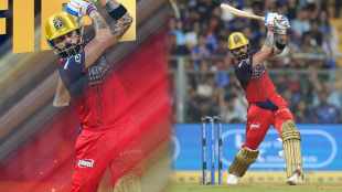 Virat Kohli Creates History Becomes First player to score 1000 runs against Mumbai Indians