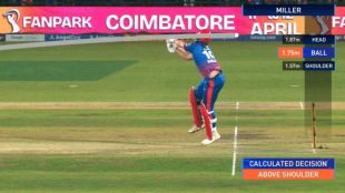 david miller wide ball call