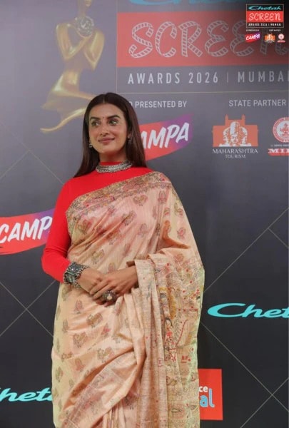 sonali bendre saree look