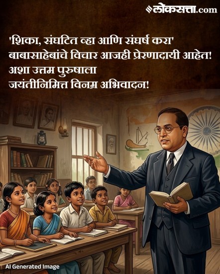 Dr Babasaheb Ambedkar Jayanti 2026 wishes in marathi
