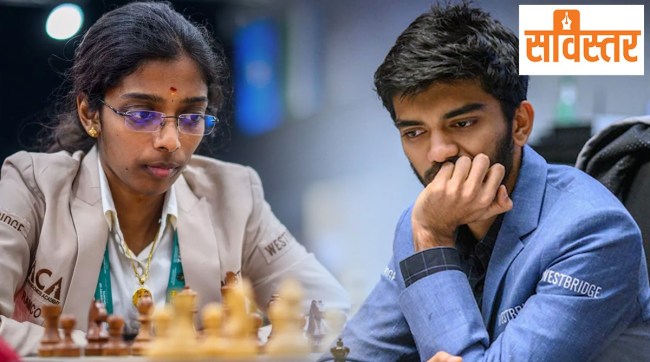 India’s Gukesh and Vaishali aim for historic dual world chess crowns amid tough global competition