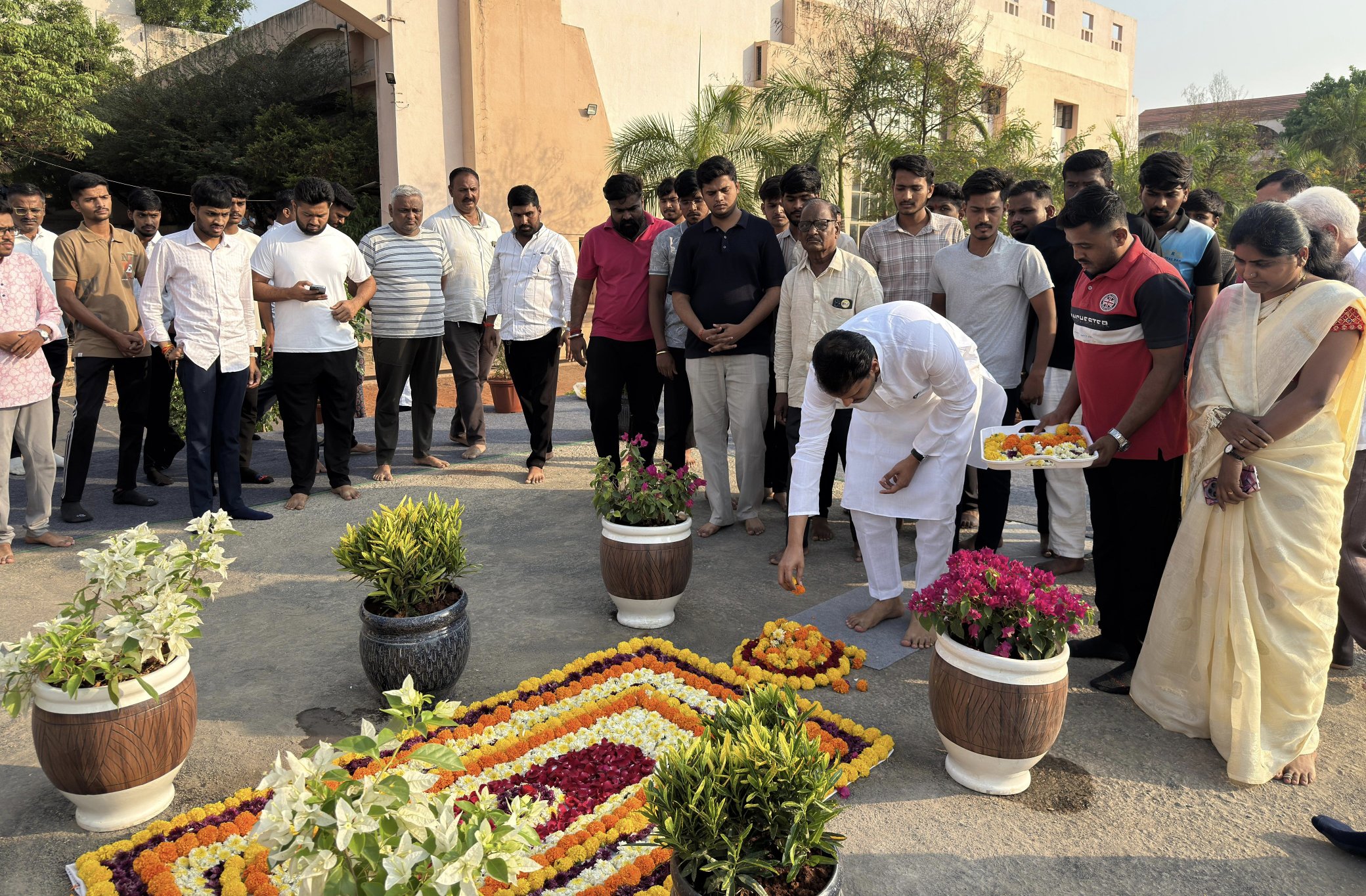 Yugendra Pawar Shares Photos Pays Tribute to Ajit Pawar