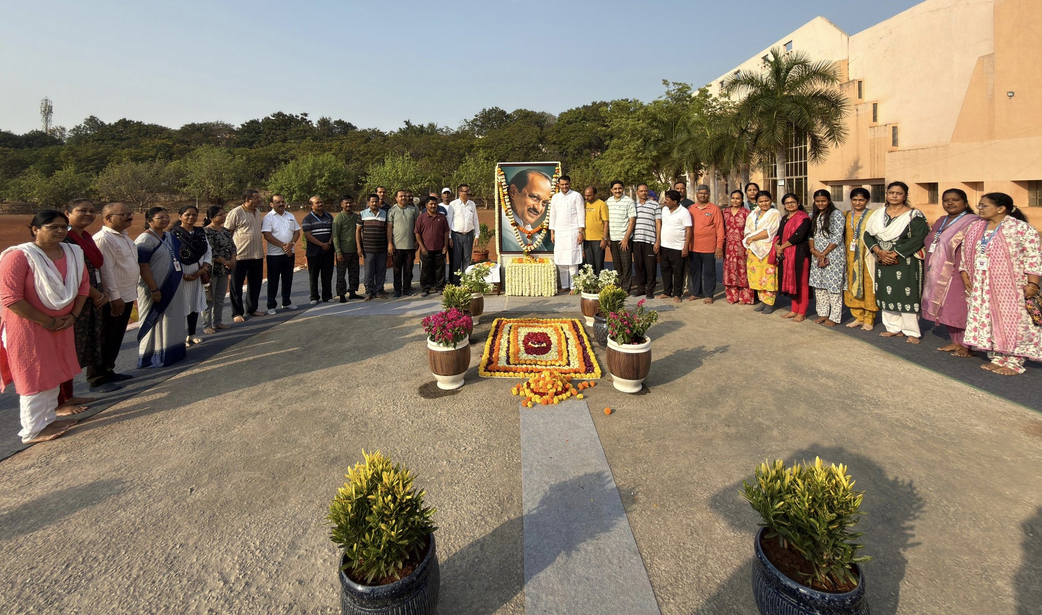 Yugendra Pawar Shares Photos Pays Tribute to Ajit Pawar