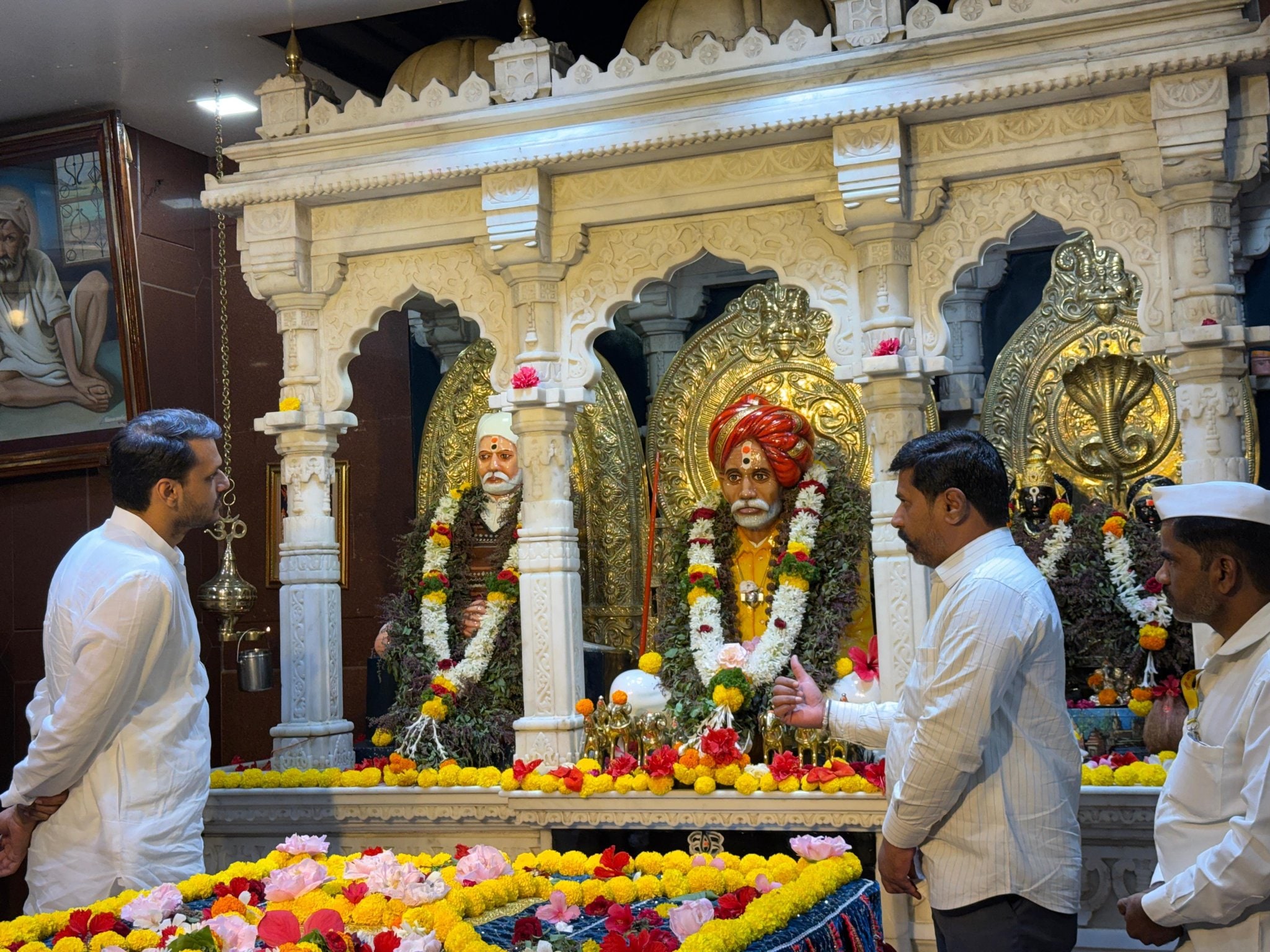 Yugendra Pawar Tanishka Pawar Balumama Temple Admapur