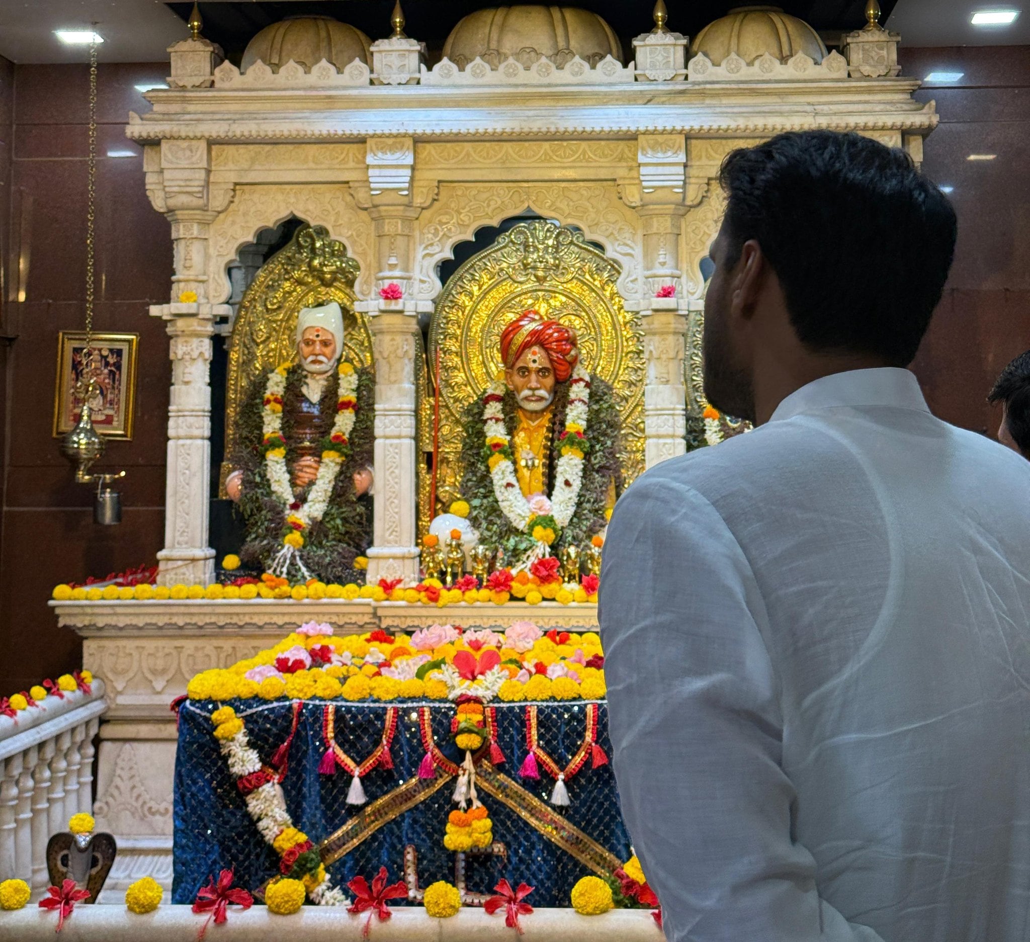 Yugendra Pawar Tanishka Pawar Balumama Temple Admapur