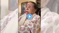 Asha Bhosle Singing Video: घरातल्या डायनिंग टेबलवर बसून आशाताई भोसलेंनी गायलेल्या ‘त्या’ गाण्याचा VIDEO आशिष शेलारांनी केला शेअर!