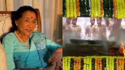 आशा भोसले अनंतात विलीन, शिवाजी पार्कवर शासकीय इतमामात अखेरचा निरोप; उपस्थितांना अश्रू अनावर
