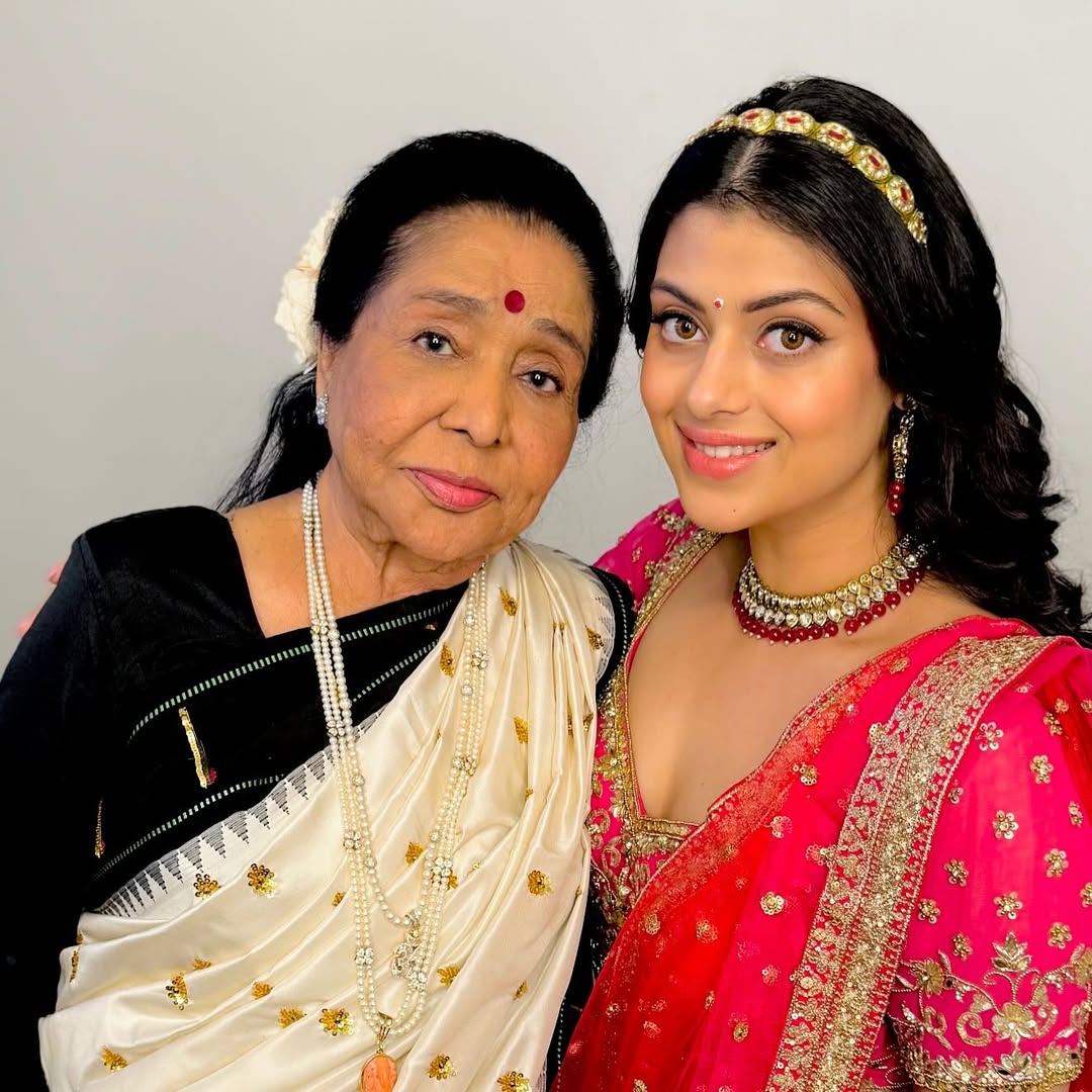 Asha Bhosle granddaughter Zanai Bhosle emotional bond