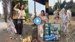शेतात ट्रॅक्टर चालवला, ऊसाचा रस बनवला…; अमेरिकेहून भारतात आल्यावर अश्विनी भावे पोहोचल्या गावी! साधेपणाने जिंकली मनं