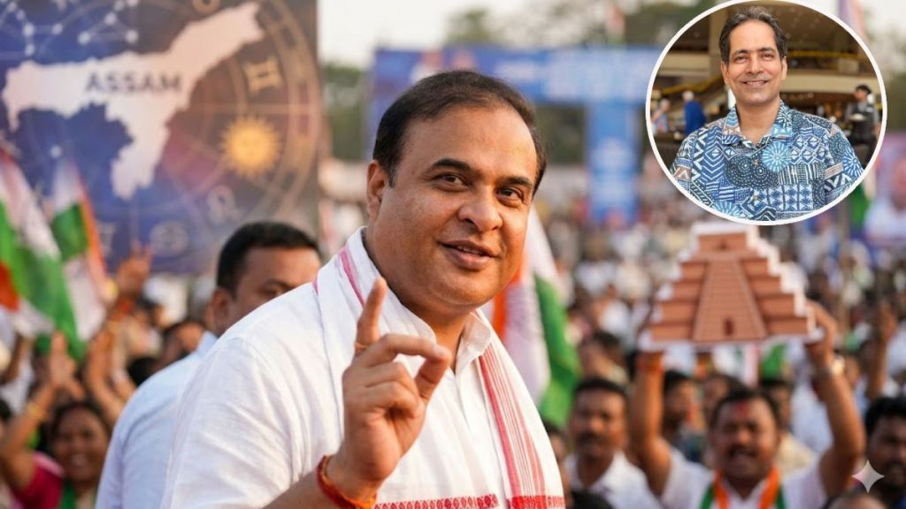 Himanta Biswa Sarma BJP victory prediction by Astrologer | Assam Election Result Prediction 2026 astrology | आसाम निवडणूक निकाल ज्योतिष भाकीत हिमंता बिस्वा सरमा | विक्रम चंदीरामानी आसाम विधानसभा निवडणूक अंदाज Himanta Biswa Sarma BJP victory prediction by Astrologer | Assam Election Result Prediction 2026 astrology | आसाम निवडणूक निकाल ज्योतिष भाकीत हिमंता बिस्वा सरमा | विक्रम चंदीरामानी आसाम विधानसभा निवडणूक अंदाज