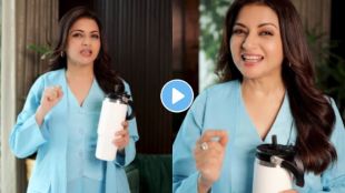 Actress Bhagyashree sharing summer fitness tips