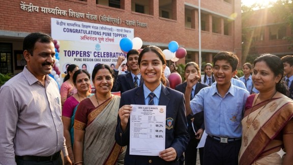 CBSE 10th Result Pune Toppers List | Pune Schools CBSE Class 10th Results 2026 | सीबीएसई दहावी निकाल पुणे टॉपर्स | पुण्यातील शाळांचा सीबीएसई निकाल १०० टक्के