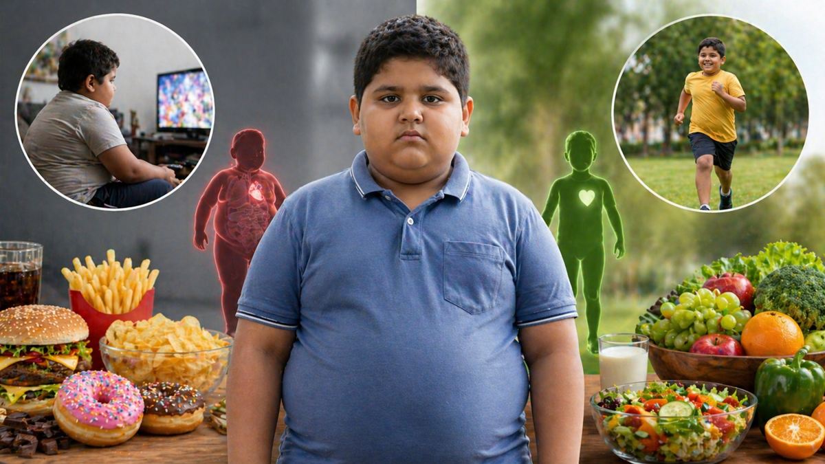 Child Obesity Risks UNICEF Report | मुलांमध्ये लठ्ठपणाचा धोका ...