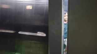 Thane Ghodbunder lift accident rescue operation | Mumbra house plaster collapse injured | Thane Municipal Corporation disaster management | Kasarvadavali rental building lift rescue