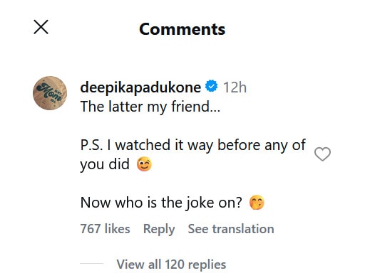 deepika padukone on dhurandhar 2