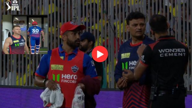 delhi capitals players fight