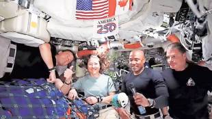 NASA Artemis 2 astronauts Reid Wiseman | Orion spacecraft moon mission return | Victor Glover Christina Koch Jeremy Hansen | Earth reentry fire ball trajectory