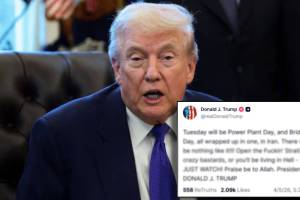 Donald Trump aggressive post against Iran on Truth Social | ट्रूथ सोशलवर डोनाल्ड ट्रम्प यांची इराणवर जहरी टीका | Strait of Hormuz tension and Trump reaction | होर्मुझच्या सामुद्रधुनीवरून ट्रम्प यांनी इराणला झापले