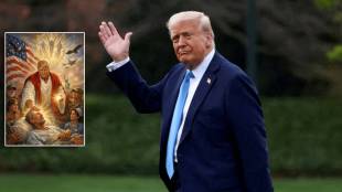 Donald Trump AI Jesus Christ image controversy | डोनाल्ड ट्रम्प येशू ख्रिस्त फोटो वाद | Trump deleted Truth Social post backlash | ट्रम्प यांनी डिलीट केलेला डॉक्टर अवतार फोटो