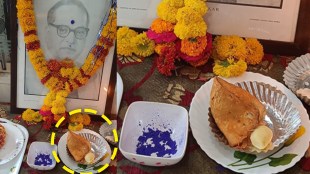 Controversy over food offering at Ambedkar Jayanti Nagpur | Dr Ambedkar photo with Naivedya dispute | नागपुरात आंबेडकर जयंतीला नैवेद्य दाखवल्याने वाद | डॉ. बाबासाहेब आंबेडकर विचारधारा आणि बौद्ध परंपरा