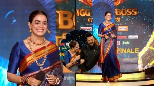 Bigg Boss Marathi 6: ग्रँड फिनालेमध्ये जिनिलीया देशमुखचा मराठमोळा स्वॅग, खणाच्या साडीतील लूकचे खास Photos