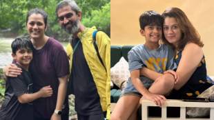 girija oak 12 year old son helped a female classmate at school periods conversation