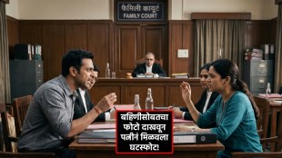 Gwalior husband wife divorce fraud case legal news | Wife cheated court using sister photo for divorce