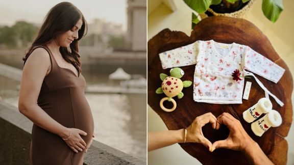 hindi tv actress swati rajput announce pregnancy shares post on Instagram maternity photoshoot with husband and actor saurabh goyal