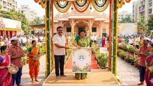 Navi Mumbai Sugandhi Shahar Abhiyan launch | Vashi Sugandhi Angan initiative Mayor Sujata Patil | Clean City Navi Mumbai fragrance garden project | Navi Mumbai environment conservation drive keywords