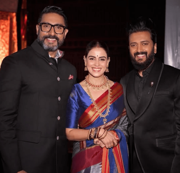 Abhishek Bachchan praises Riteish Deshmukh for Raja Shivaji Movie
