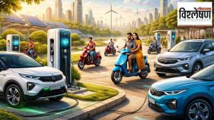 Electric vehicles at charging station India | Tata Nexon EV and Mahindra XUV400 | Indian EV market growth 2026 | Electric car sales statistics Maharashtra
