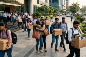 IT Sector Layoffs 2026 due to AI | आयटी क्षेत्रात नोकरकपात आणि एआयचा प्रभाव | Meta Google Amazon layoffs news Marathi | कृत्रिम बुद्धिमत्ता आणि नोकरीतील धोके