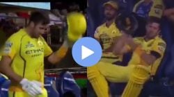 CSK vs RCB: इतका राग बरा नव्हं; आऊट होताच जेमी ओव्हरटन संतापला; रागात हेल्मेट आपटलं अन्… पाहा Video