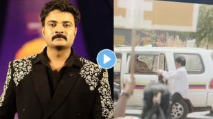 Marathi actor Kiran Gaikwad sharing a funny BTS video from Devmanus Adhyay set.