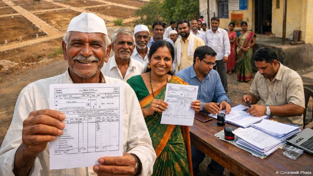 7/12 extract Maharashtra land records | Chhatrapati Sambhajinagar revenue department reforms | Separate 7/12 for NA plots Marathwada | Digital Satbara Utara Maharashtra government 7/12 extract Maharashtra land records | Chhatrapati Sambhajinagar revenue department reforms | Separate 7/12 for NA plots Marathwada | Digital Satbara Utara Maharashtra government