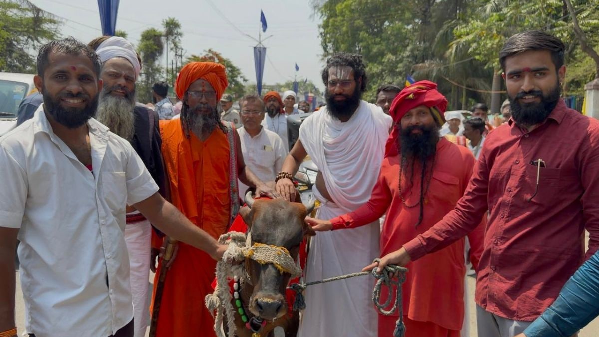 मालेगावात विठू नामाचा गजर अन् गोमातेचा सन्मान! ‘राष्ट्रमाता’ दर्जासाठी भजन-संकीर्तन मिरवणूक