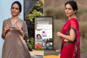marathi actress aishwarya narkar slams to troller about husband avinash narkar comment shares instagram story
