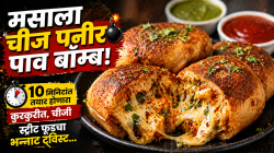 मसाला चीज पनीर पाव बॉम्ब! १० मिनिटांत तयार होणारा कुरकुरीत, चीजी स्ट्रीट फूडचा भन्नाट ट्विस्ट…