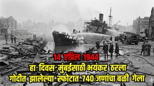 1944 Bombay Dock Explosion History | Mumbai Fire Brigade Safety Week | १९४४ मुंबई बंदर स्फोट फोटो | मुंबई अग्निशमन दल सुरक्षा मोहीम