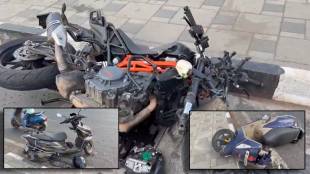 Mumbai Marine Drive accident spot | Marine Drive bike crash today news | मरीन ड्राईव्ह भीषण अपघात | मुंबई रस्ता अपघात तिघांचा मृत्यू