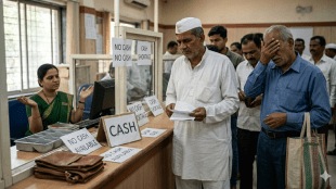 Cash crunch in Maharashtra banks during elections | Currency shortage in rural areas | 500 rupee notes scarcity in banks | RBI Nagpur currency supply issues