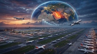West Asia conflict impact on global aviation | Flight Radar 24 data April 2026 | International flight ticket price hike Maharashtra | Global airline routes diverted fuel costs rising