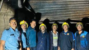 Pune Warje fire news | Rahul Park Society fire incident | Pune fire brigade rescue operation | stationary shop fire Pune warje