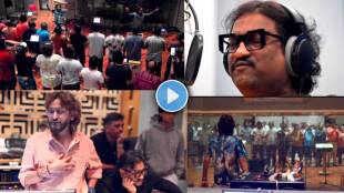 Raja Shivaji Movie Song ajay atul bts video