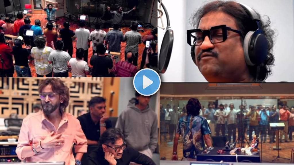 Raja Shivaji Movie Song ajay atul bts video Raja Shivaji Movie Song ajay atul bts video