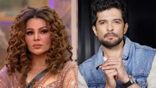 Rakhi Sawant talking about Raqesh Bapat's divorce and secret relationship